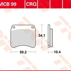 Preisknaller MCB99: Lucas Scheibenbremsbeläge hinten MCB99