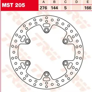 TRW Lucas Bremsscheibe MST 205 / MST205 Sonderangebot