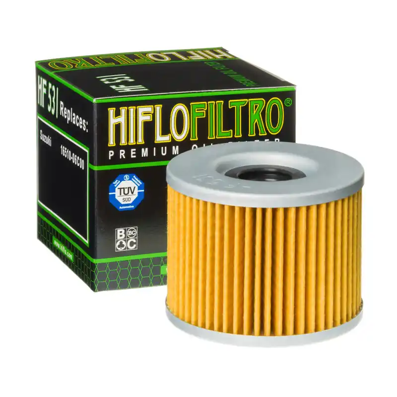 Rabatt hiflo Ölfilter HF531, hf 531 Motorradölfilter