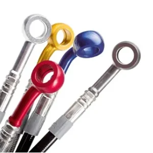 Beliebt TRW Stahlflexleitung: MCH 311 V3 vorn m. ABE passend für Kawasaki Z LTD 550 Bj. 80-81