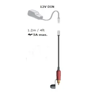 OptiMATE Tecmate Zubehör TM-95 (KET) DIN Verbindungsstecker Gratis Versand