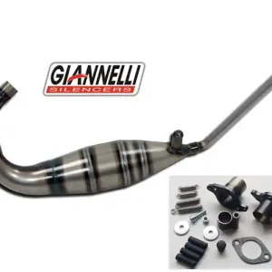 Giannelli Sportauspuff – Vorschalldämpfer passend für Aprilia RS 50 (Bj.99-06) 33632HF Finale Aktion