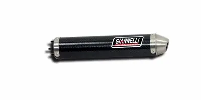 Saisonangebot 53612HF Giannelli Street 2T - Endtopf Carbon passend für Derbi GPR 125 Nude (Bj.04-07)