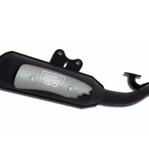 Geprüft Giannelli Auspuffanlage Go Yamaha YH50 Why (Bj.95-01)/MBK Flipper 50 (Bj.96-01) - GI31655R