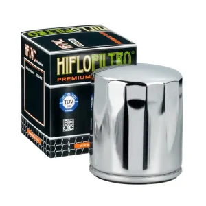 Sichere Zahlung hiflo Ölfilter HF174C chrom / HF174B black passend für Harley Davidson