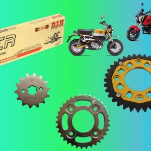 Zertifiziert DID Kettensatz passend für Honda MSX 125 Grom (13-20) DID 420 Kette