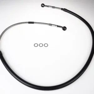 TRW Stahlflexleitung Bremse vorn passend für Yamaha XT 600 E/K/Z Tenere Bj. 90 mit ABE - MCH301V1 Neu