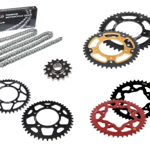 Highlight !Superbike / Racing Kettensatz passend für Aprilia RSV4 Factory APRC / SE (Bj.09-14) Racing Kette