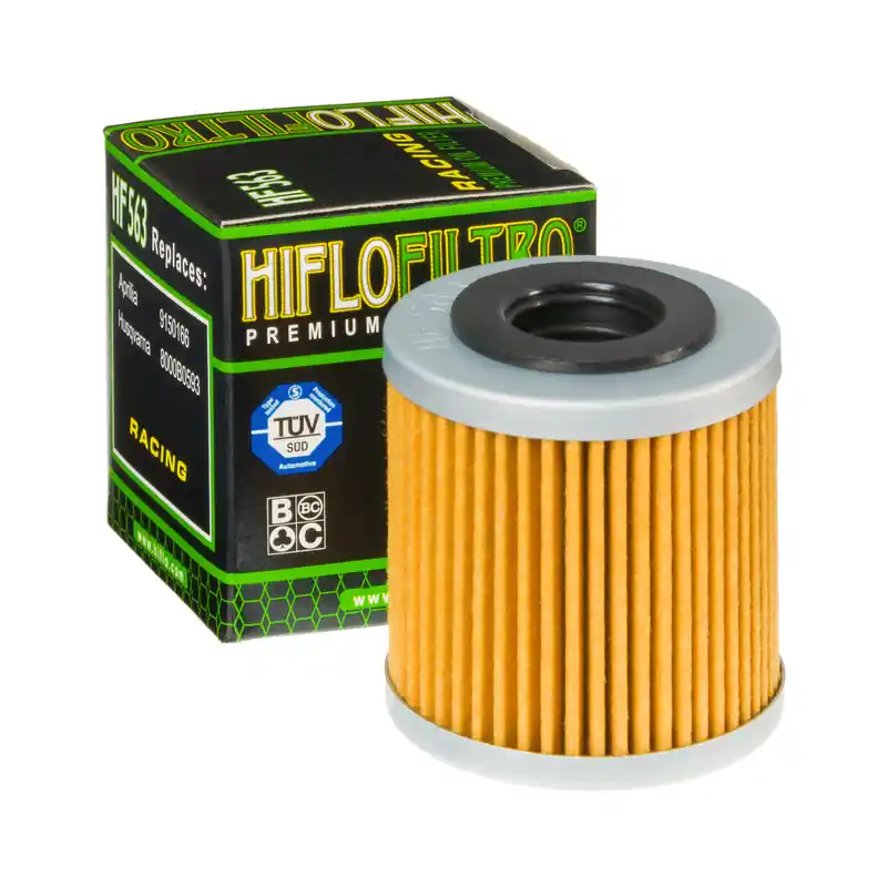 hiflo Ölfilter HF563, hf 563 Motorradölfilter Aprilia RXV SXV MXV Tuono 125 / Derbi Mulhalcen Senda Neu Im Sortiment