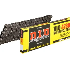 Kette DID Motorrad: DID428HD 150 Glieder, offen mit Clipschloss Kracherpreis