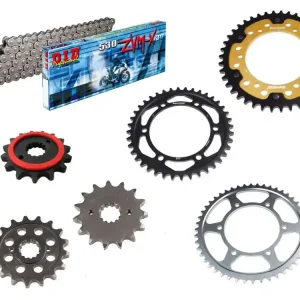 Jetzt Kaufen DID Kettensatz passend für Suzuki GSX-R 1300 Hayabusa (98-07) DID530ZVM-X2 Kette