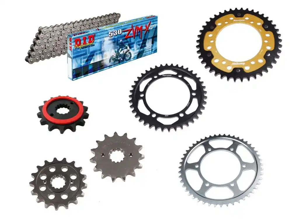 Jetzt Kaufen DID Kettensatz passend für Suzuki GSX-R 1300 Hayabusa (98-07) DID530ZVM-X2 Kette