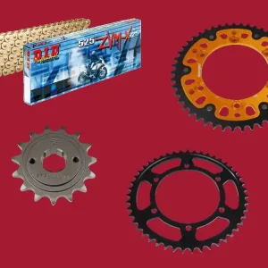 Beliebt DID Kettensatz passend für Honda XL600V Transalp PD06 (Bj.87-88) DID525ZVM-X2 Kette