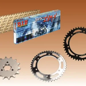 DID Kettensatz passend für Suzuki DR 650 (96-06) DID525ZVM-X2 Kette Versand Am Gleichen Tag