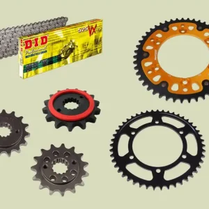 Rabatt DID Kettensatz passend für Yamaha FZ8 RN25 S SA N NA ABS (10-) DID525VX3 Kette Stahl Alu Stealth