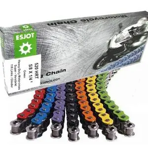 Kracherpreis Motocrosskette Esjot - Extra verstärkt Esjot 520 HRT 118 Rollen alle Farben
