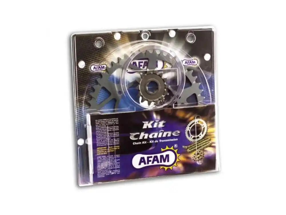 Top-Preis AFAM-Kettensatz-Stahl passend für Yamaha YFZ 350BANSHEE 3GG/5FK Bj. 1989-2009