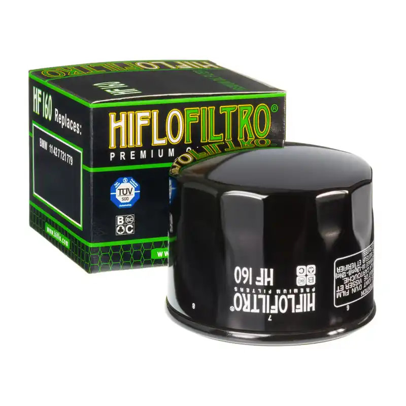 Angebot hiflo Ölfilter HF160 und hf160RC Motorradölfilter passend für BMW