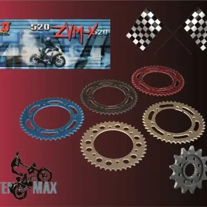 Zertifiziert Superbike-Kettensatz passend für Honda 600 CBR 600 FS Sport PC35 DID 520 ZVM-X Kette