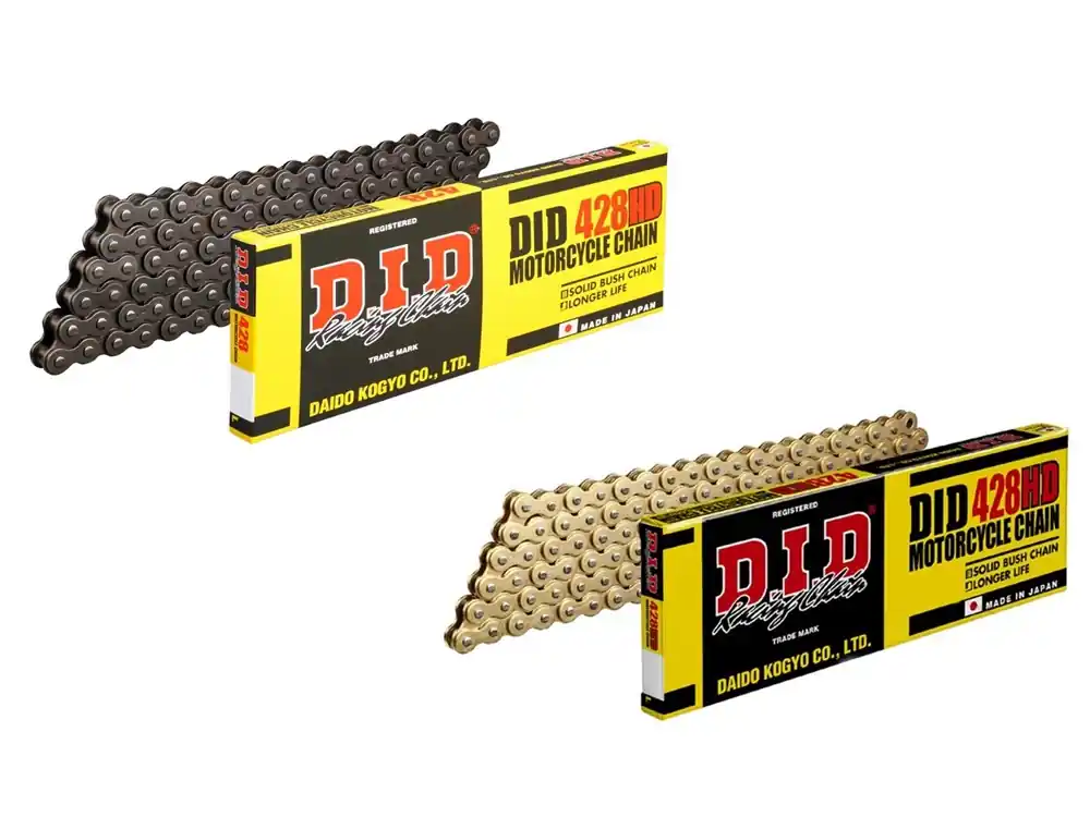 Billig Kette DID Motorrad: DID428HD 130 Glieder, offen mit Clipschloss