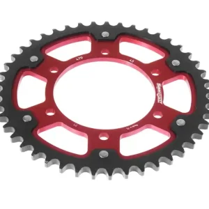 Kettenrad Stealth 41 42 43 45 47 Zähne - (530) rot RST-479 passend für Suzuki GSX-R Yamaha FZ6 Fazer Sonderangebot