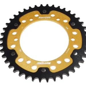 Kettenrad Stealth 38 39 40 42 43 48 Zähne - (530) gold Kawasaki ZZR600 ZXR750 VN800, Suzuki GSX-R 75 Nur Für Kurze Zeit