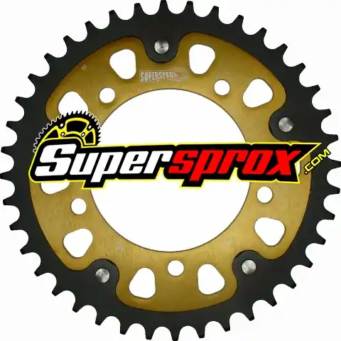 Kettenrad Stealth 39 40 Zähne - (520) gold RST-701 passend für Aprilia RS Tuareg Tuono / Cagiva 125 Rabatt