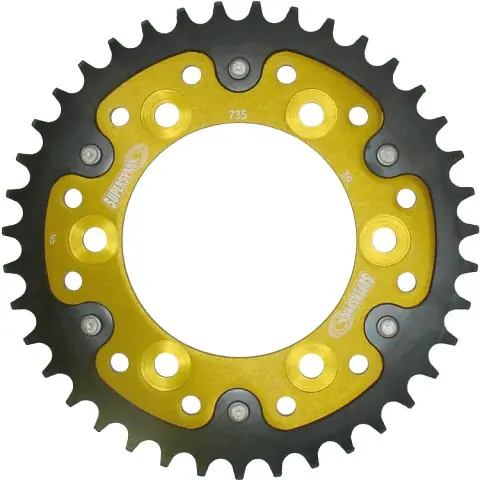 Finale Aktion Kettenrad Stealth 37 - 48 Zähne (520) gold RST-735 passend für Ducati Monster SS SP SL Strada