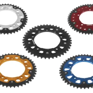Sonderaktion Kettenrad Stealth 41 bis 48 Zähne - (525) gold blau rot schwarz silber RST-1792 passend auf Triumph