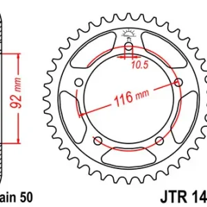 Nur Für Kurze Zeit Kettenrad Aluminium 41 42 Zähne grün (530) passend für Kawasaki ZZR1400 ZX14R Ninja