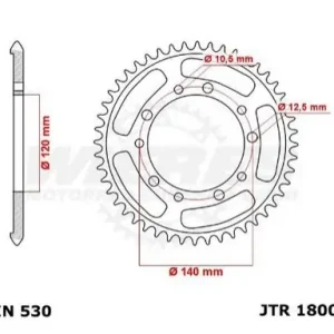 Kettenrad Aluminium 40 bis 48 Zähne (530) passend für Suzuki SV GSX-R GSF Bandit / Triumph Tiger Spr Jetzt Bestellen