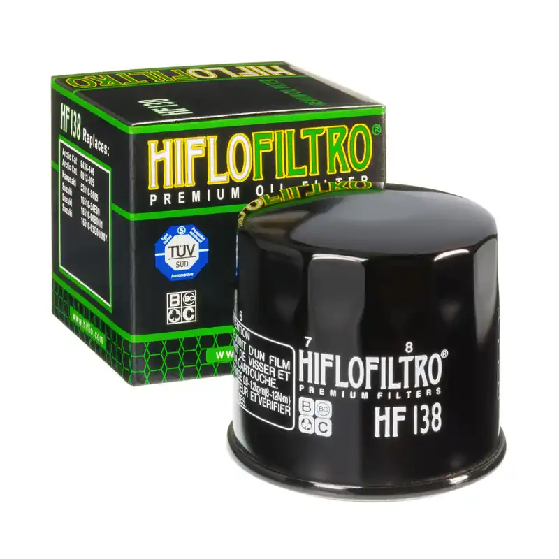 hiflo Ölfilter HF138, HF138C, HF138RC Motorradölfilter Nur Für Kurze Zeit