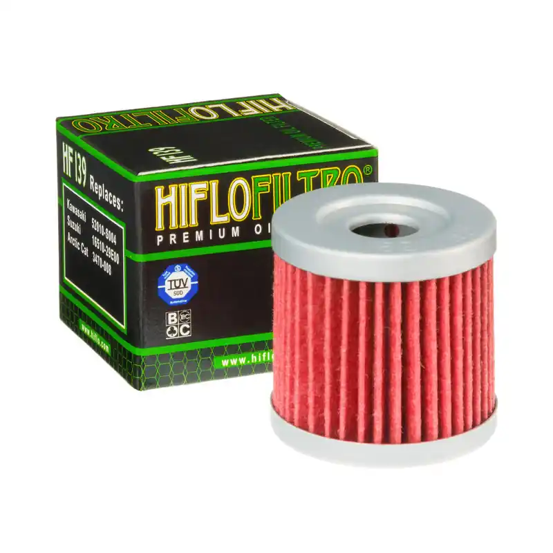 Kostenloser Rückversand Hiflo Ölfilter HF139 Motorradölfilter