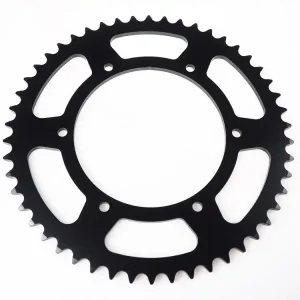 Kettenrad Stahl CNC 45 46 48 49 50 52 54 Zähne - (520) passend auf Fantic Caballero / Derbi 659 Mulh Neue Kollektion