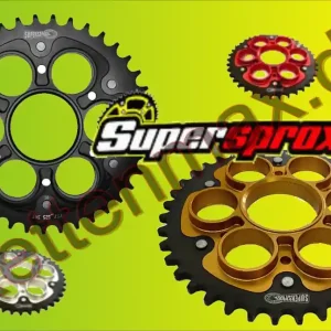 passend für Ducati Kettenrad Stealth 38 bis 45 Zähne - (525) passend für Ducati gold schwarz rot sil Aktuell