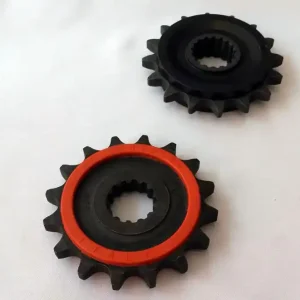 Highlight Kettenritzel 16 17 Zähne - (525) Silent Ritzel gummiert passend für KTM Adventure / Enduro / Superdu