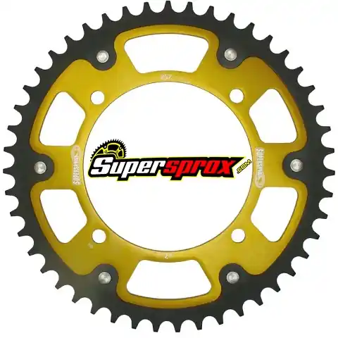 Neu Kettenrad Stealth 40 45 47 Zähne - (520) gold passend für Yamaha TT XT XTZ RST-857