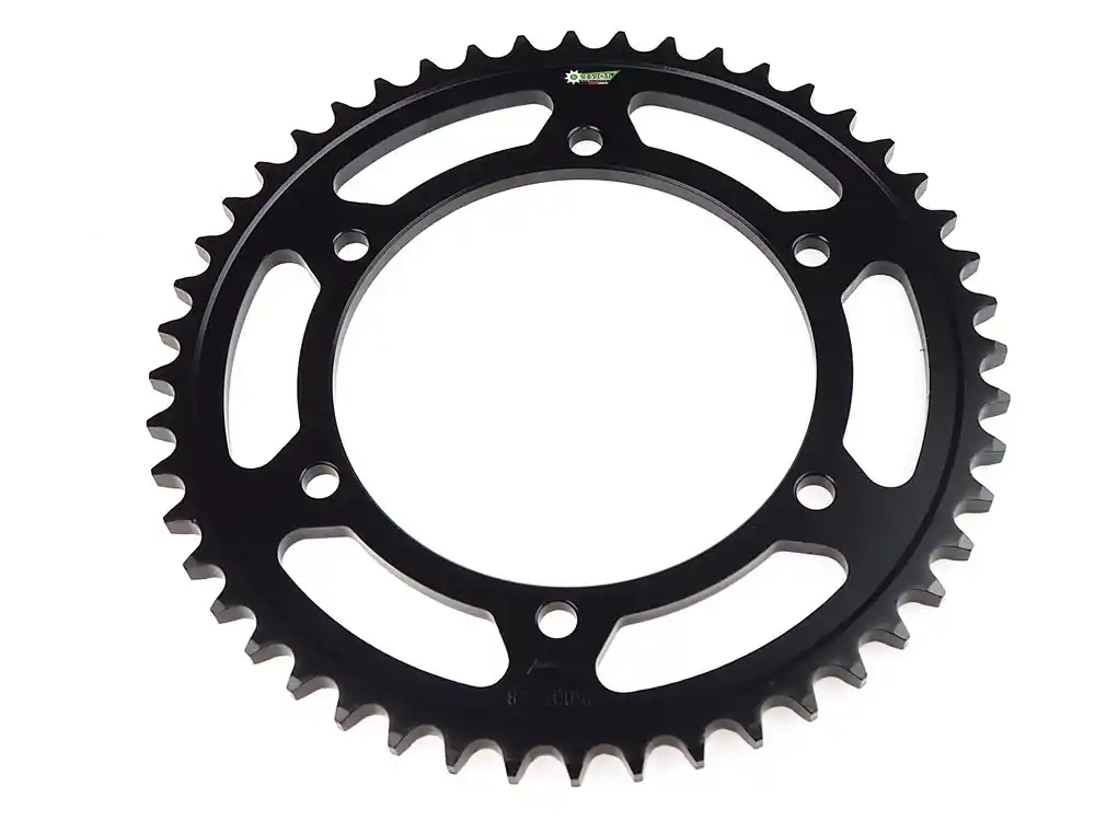 Kettenrad Stahl 38 bis 50 Zähne (530) passend für Kawasaki GPZ750 / GPZ900 / GPZ1100 / ZZR1100 Kostenloser Rückversand