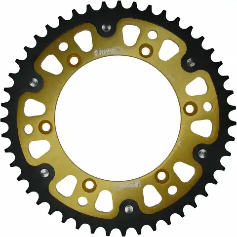 Kettenrad Stealth 42 45 46 47 50 - (520) gold RST-245/3 passend für Honda FMX FX 650 Vigor Dominator Geprüft