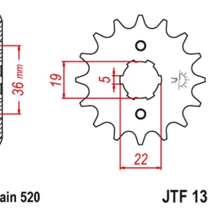 Ausverkauf Kettenritzel 12 13 14 15 Zähne Quad ATV passend für Honda TRX 250 300 ATC200
