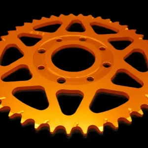 Kettenrad Aluminium 45 Zähne - (520) orange passend für KTM Duke 125 200 / Honda CB, CBX, CM, CMX Nur Heute