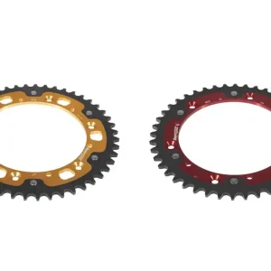 Kettenrad Stealth 44 47 Zähne - (520) rot und gold RST-853 passend für Yamaha YFS YFM YFZ350 DT200 D Saisonangebot