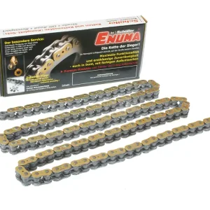 Markenware ENUMA 520 ZZZ / 520ZZZ Quadra-X-Ring 108 Glieder gold/silber