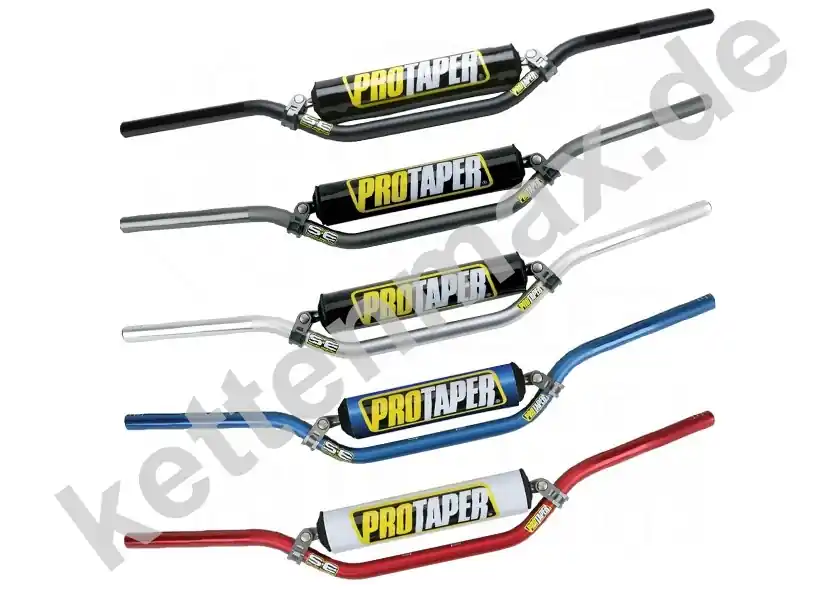 Lenker Pro Taper SE Raptor platin schwarz silber incl. Polster Kostenloser Rückversand