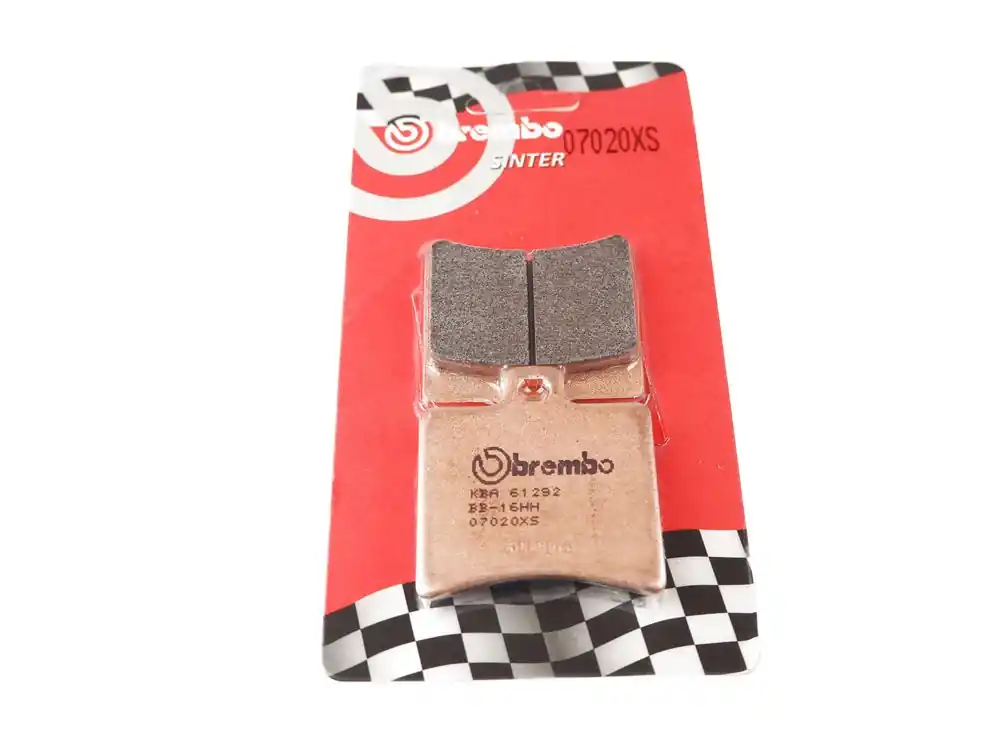 Garantierte Lieferung Brembo Bremsbelag hinten Sinter 07020XS passend für Aprilia Leonardo 300 Grimeca-Zange (Bj.05)