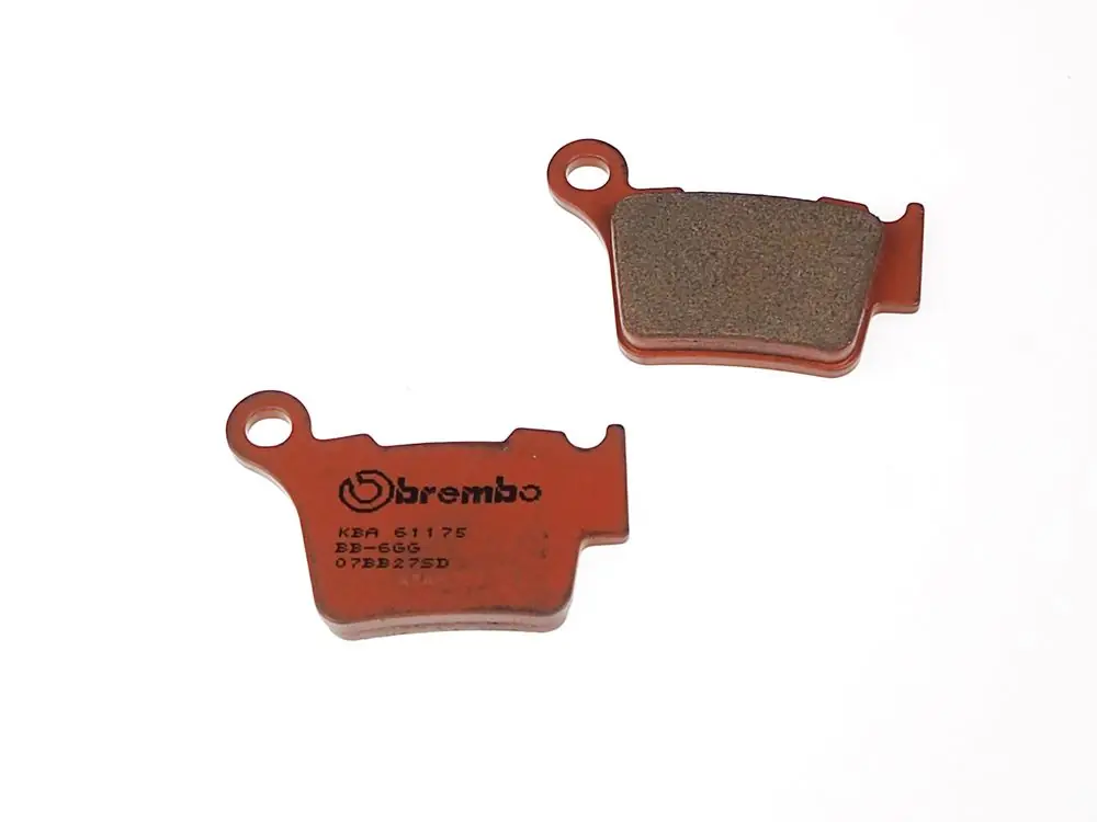 Begrenztes Angebot Brembo Bremsbelag hinten Sinter 07BB27SD passend für BMW G 450 X E45X (Bj.09-)