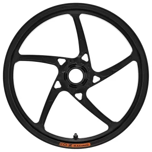 Wochenendangebot OZ Piega Aluminium Schmiedefelgen Satz passend für Yamaha YZF-R3 RH07 RH12 2015-2018 schwarz matt
