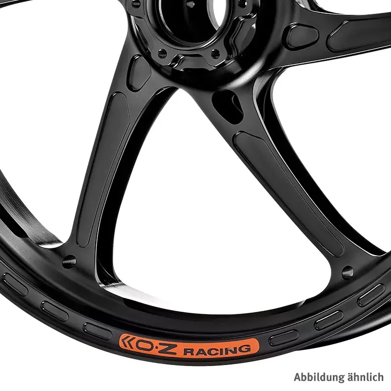 OZ Gass RS-A Aluminium Felgensatz schwarz glänzend passend für Honda CBR1000RR Fireblade (SP) 2017–2019 Preiswert