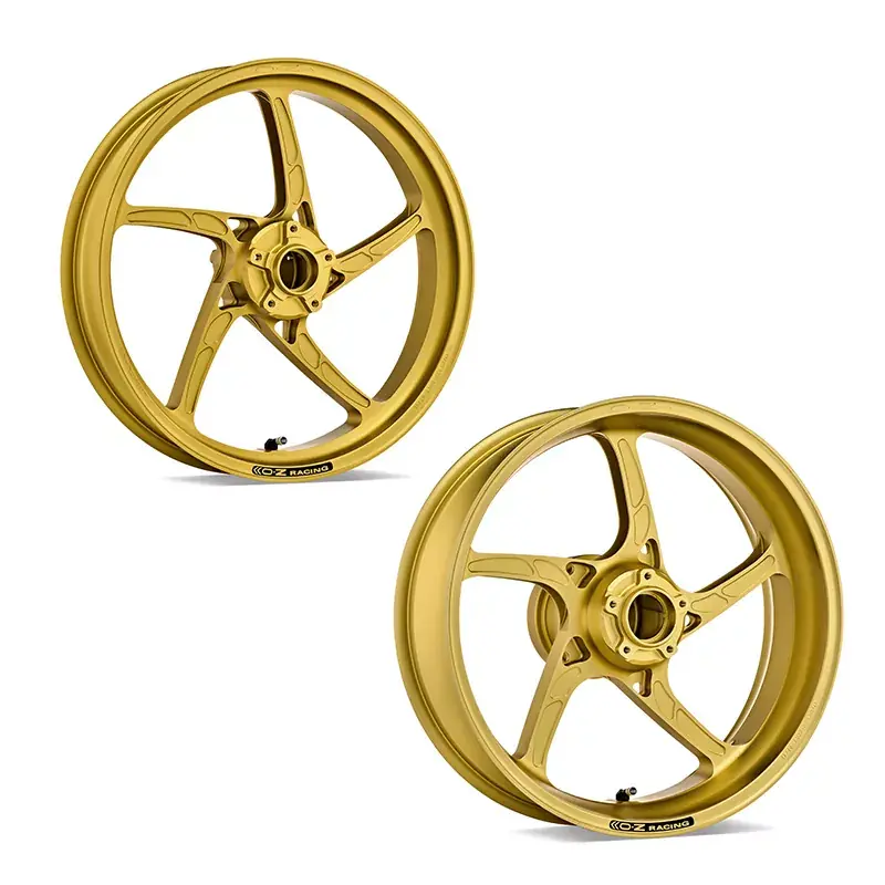 OZ Piega Aluminium Felgensatz gold matt passend für Ducati Sport Classic Saisonangebot