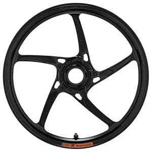 OZ Piega Aluminium Schmiedefelge vorne schwarz glänzend passend für Honda CBR1000RR-R Fireblade (SP) SC82 2020-2023 Neuheit
